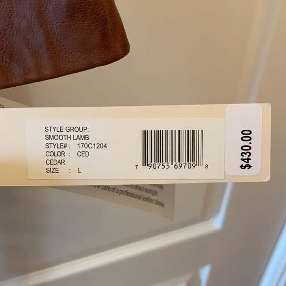 Brown (CED) Leather Jacket great for FALL!! - Picture 8 of 8